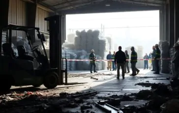 incidente fatale in un magazzino di stoccaggio a giugliano in campania ultime notizie e dettagli 1765571100 364x230