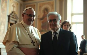 lincredibile incontro tra papa leone xiv e roberto benigni in vaticano un evento storico da non perdere 1764872583 364x230