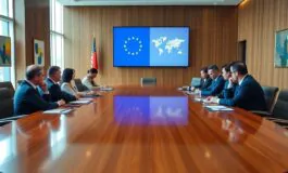 macron sottolinea limportanza dellunita tra europa e stati uniti per il futuro dellucraina 1764933275 265x160