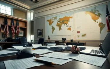 trump ordina il rientro di 30 ambasciatori per promuovere la politica america first 1766494305 364x230