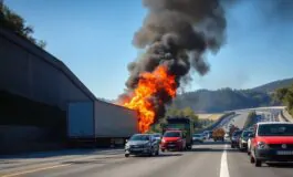 a1 chiusa per incendio riapertura del tratto dopo i soccorsi 1769725096 265x160