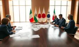 giorgia meloni in missione visite in oman giappone e corea del sud per rafforzare i legami internazionali 1768381644 265x160