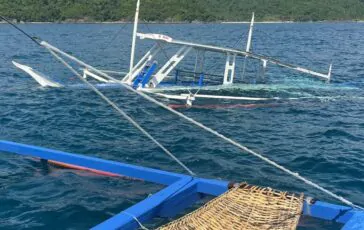 affonda barca turiste italiane filippine