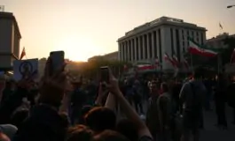 iran proteste in corso e blackout di internet per sopprimere il dissenso 1767982076 265x160