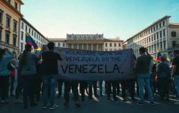 proteste a udine e arezzo contro lintervento degli stati uniti in venezuela 1768107886 364x230