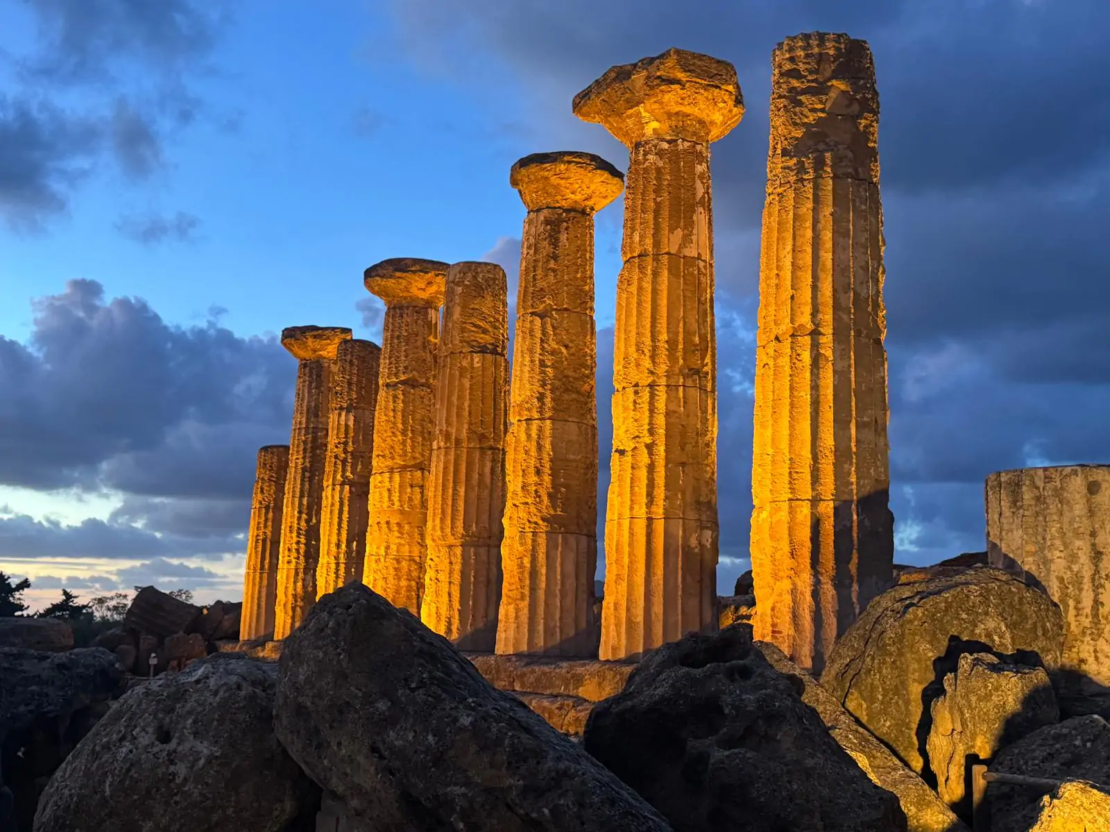 rovine del tempio di ercole