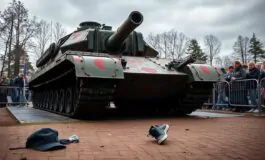 tragedia a yakutsk adolescente schiacciato da un carro armato in unesposizione 1768923292 265x160