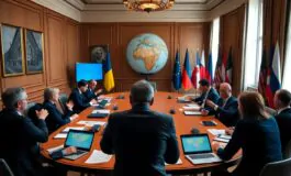 ucraina e alleati europei si riuniscono a parigi per rafforzare le garanzie di sicurezza 1767705918 265x160
