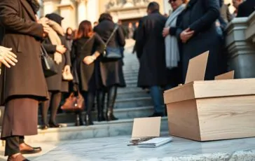 funerali di patrizia de blanck ricordi amicizie nate in tv e la scelta di donare 1770976356 364x230