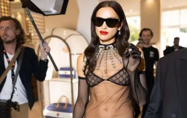 irina shayk sanremo polemica