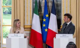 Macron Giorgia Meloni