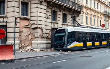 incidente a milano cosa sappiamo sul deragliamento del tram in viale vittorio veneto 1772227764 364x230