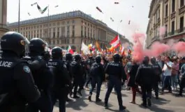 incidente a torino violenza e reazioni dopo il corteo per il movimento askatasuna 1769906681 265x160