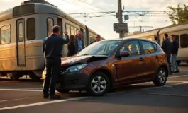 incidente tra auto e treno a abbiategrasso passeggeri al sicuro stop alla circolazione 1771784178 265x160