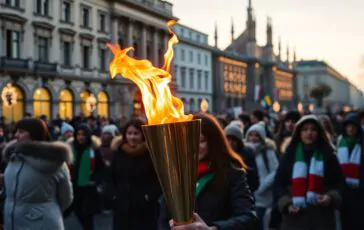 la torcia olimpica accende milano in vista delle olimpiadi invernali 1770396847 364x230