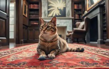 larry compie 15 anni di servizio a downing street simbolo di stabilita 1771204237 364x230