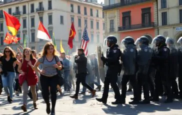 scontri a torino conseguenze legali degli arresti nella protesta di askatasuna 1770197528 364x230