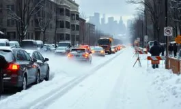 tempesta di neve colpisce la costa orientale voli cancellati e divieto di circolazione a new york 1771841815 265x160