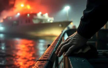 testimonianza del nostromo vittorio ruggiero sulla nebbia e le fiamme nel porto di livorno 1771992873 364x230