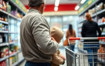 uomo tenta di portare via un bambino al supermercato di caivano fermato e arrestato 1771414935 364x230