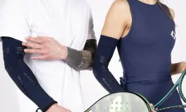 Floky vibrazioni padel azzerati con manicotto biomeccanico su tessuto 265x160