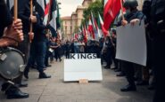 corteo no kings a roma partecipazione controlli e il caso ilaria salis 1774765535