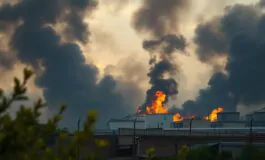 incendio massiccio a teheran dopo raid israeliani cosa sappiamo 1772926913 265x160