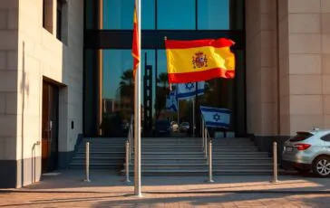 madrid richiama lambasciatore da israele in segno di protesta per le operazioni in iran e la crisi a gaza 1773234658 364x230