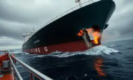 presunto attacco con drone navale ucraino contro una cisterna lng vicino a malta 1772617324 265x160