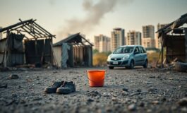 Incendio e fuga in auto al campo rom in Via dei Gordiani: quattro arresti