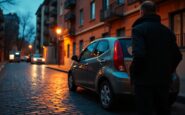 Stefano De Martino vittima di atti sul veicolo: cosa è successo alla smart